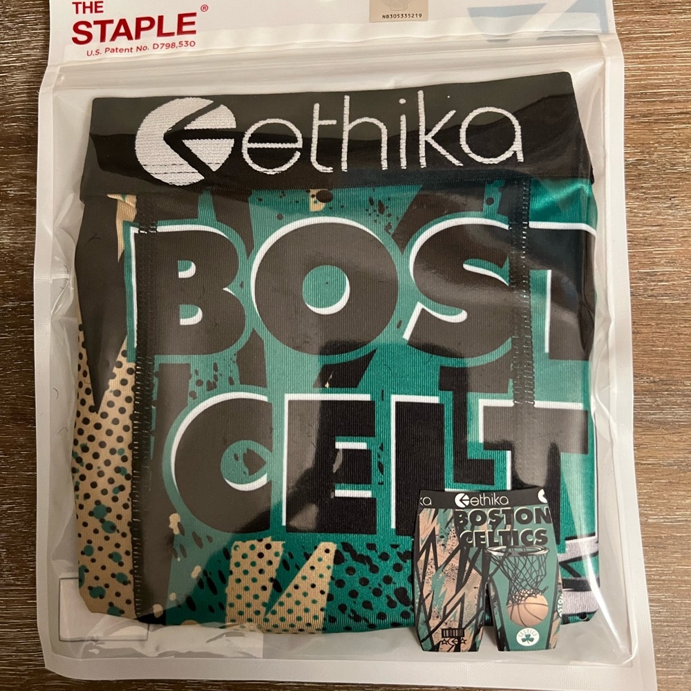 Boston Celtics Ethika Classic boxer briefs